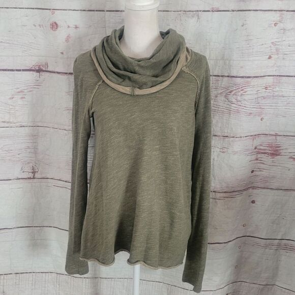 Free People Beach Cocoon Cowl Pullover Size Small - Picture 2 of 7